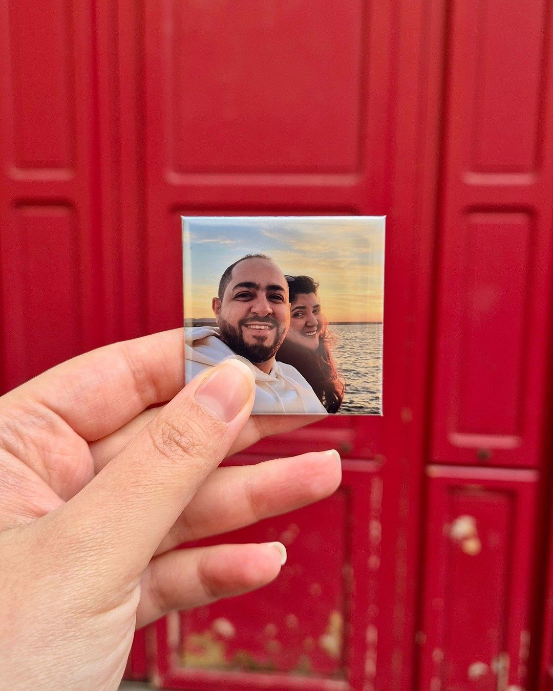 Premium Custom Photo Magnets – 5×5 cm (Set of 6 / 9 / 12 / 18)