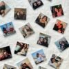 Premium Custom Photo Magnets – 5×5 cm (Set of 6 / 9 / 12 / 18)