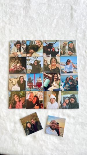Premium Custom Photo Magnets – 5×5 cm (Set of 6 / 9 / 12 / 18)