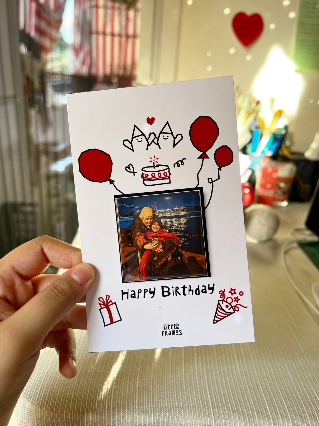 Single Photo Magnet Gift Card